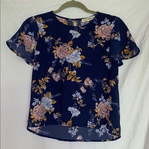 Rewind Floral Top